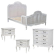 white bedroom furniture set king