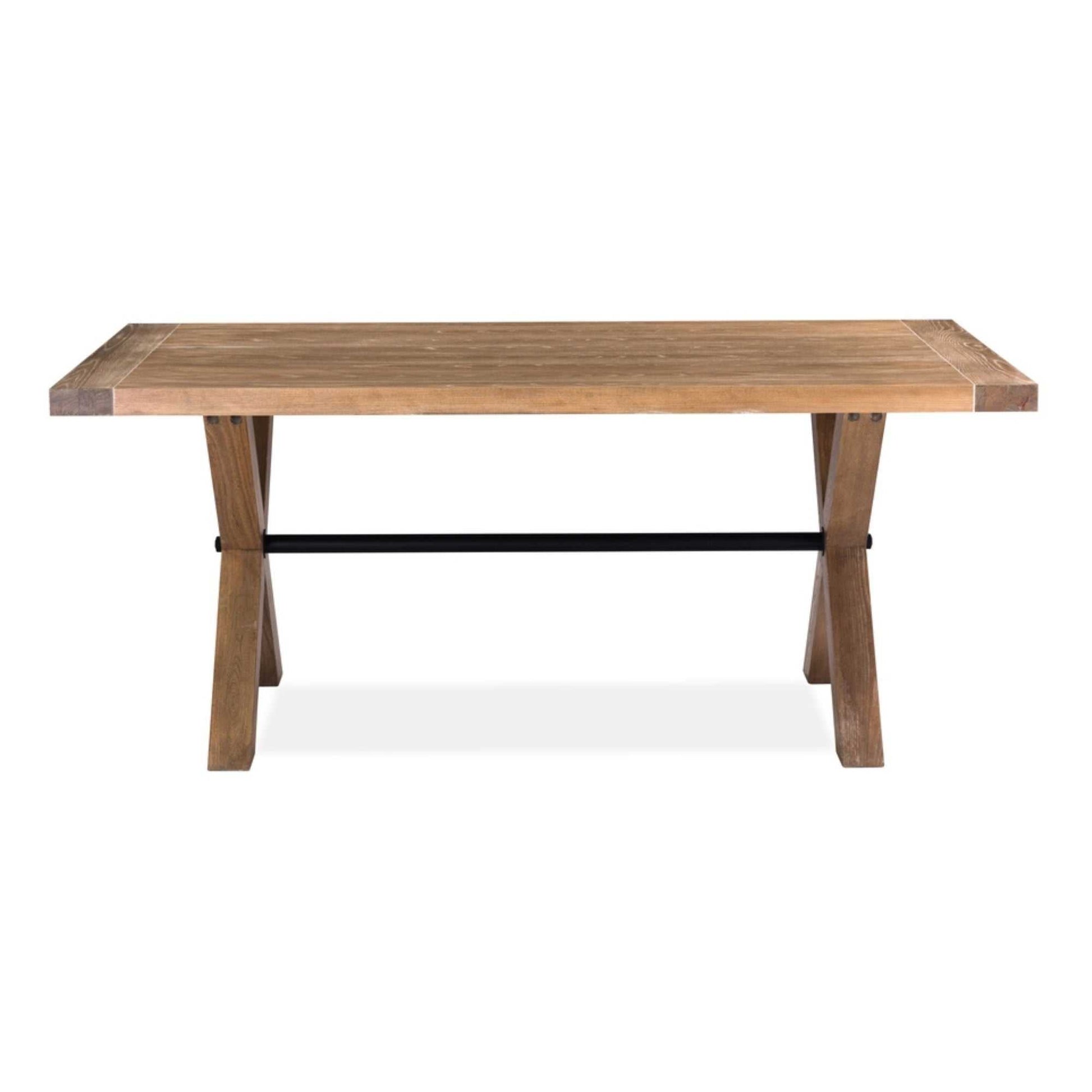 Woodland 7 Piece Outdoor Dining Table And Chair - Natural