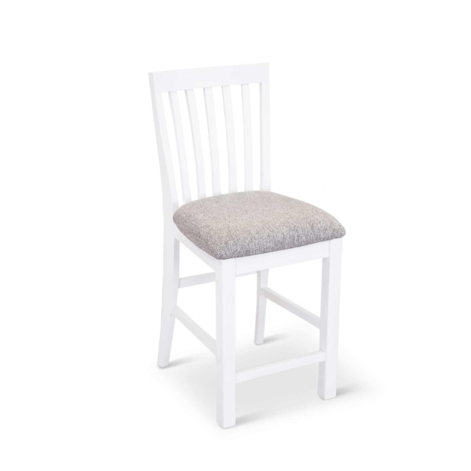 Laelia Tall Bar Chair Stool Set of 4 Solid Acacia Wood Coastal Furnitu
