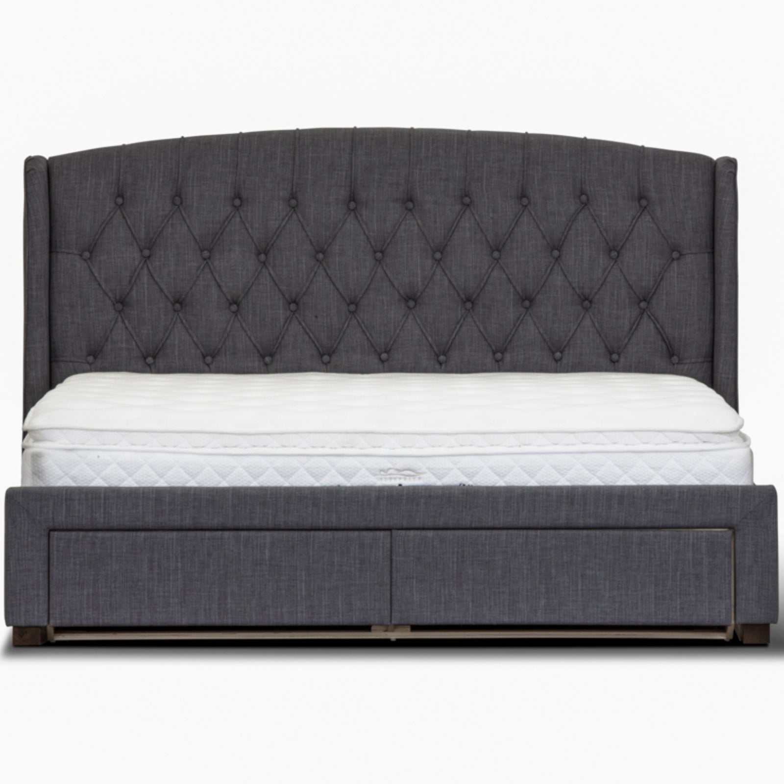Honeydew Double Size Bed Frame Timber Mattress Base With Storage Drawe