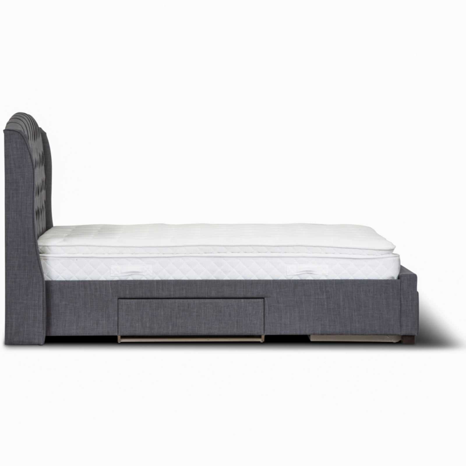 Honeydew Double Size Bed Frame Timber Mattress Base With Storage Drawe