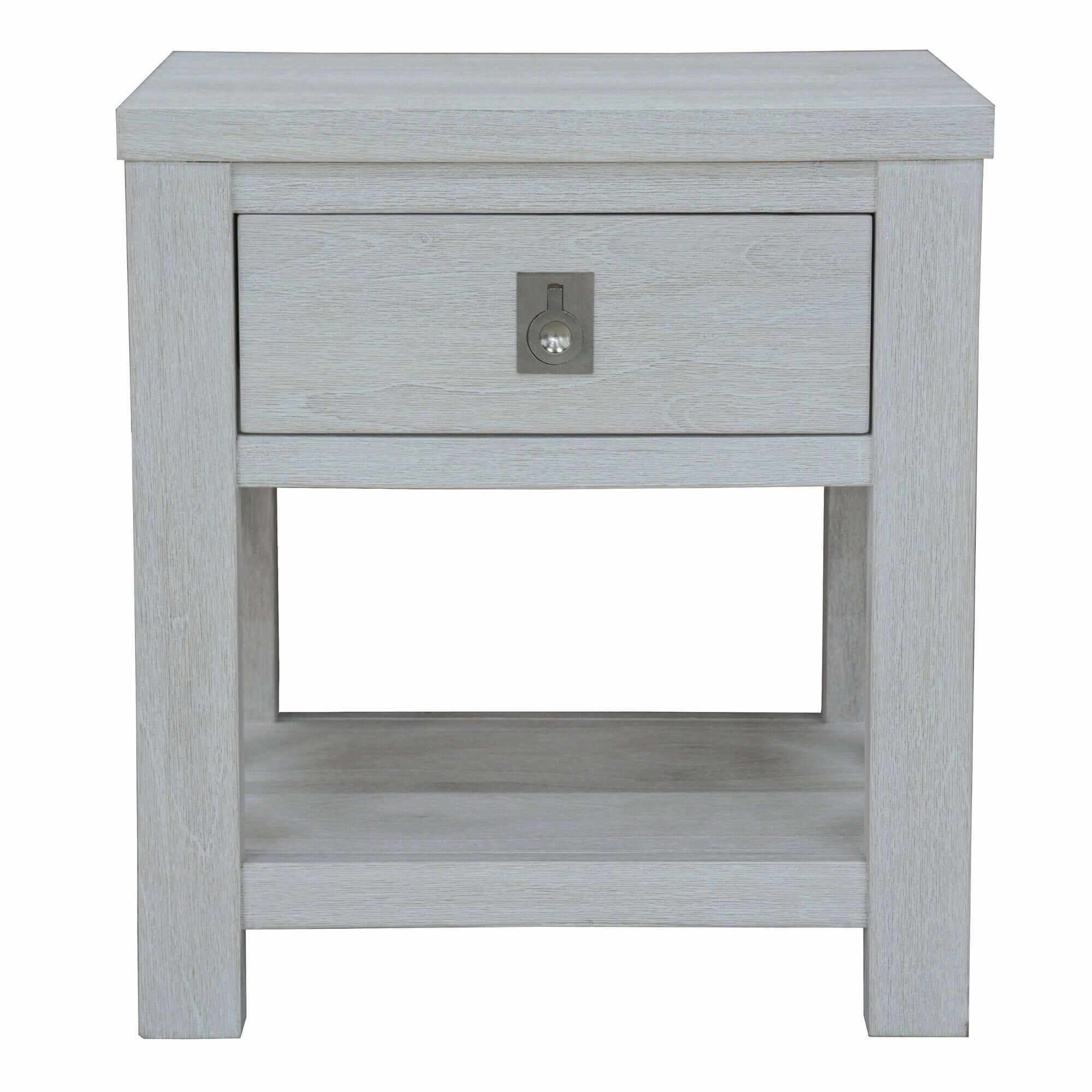 Myer Bedside Tables Storage Cabinet Shelf Side End Table White Wash