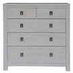 white 5 drawer dresser