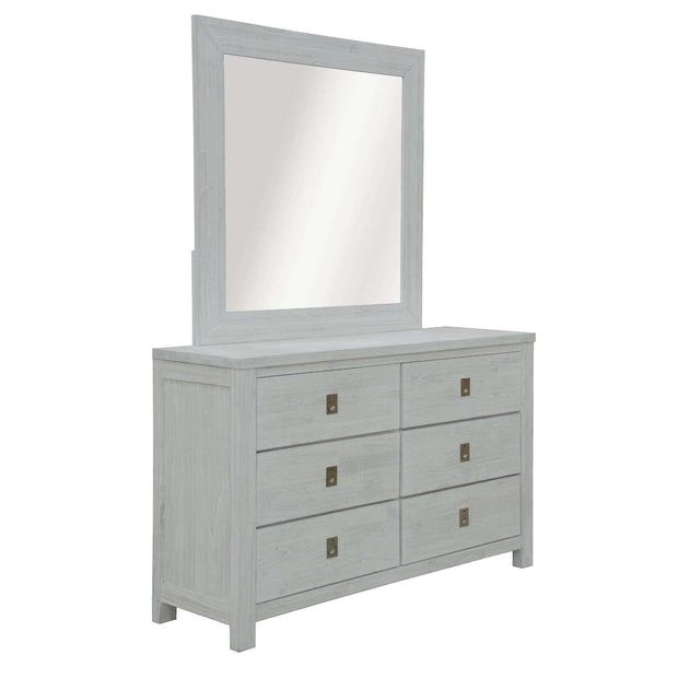 white 6 drawer dresser