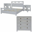 4 pc king size bedroom set