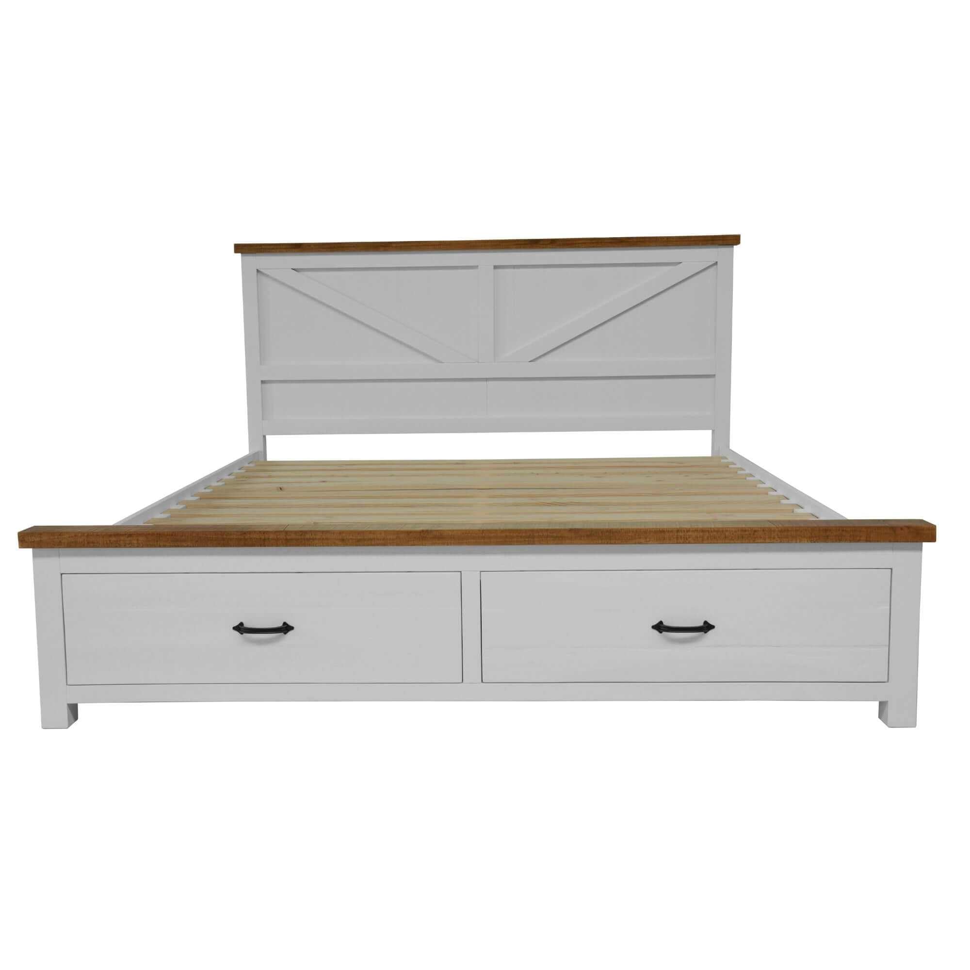 queen size bed with storage