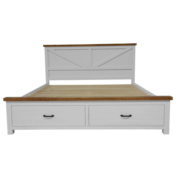 queen size bed with storage