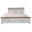 queen size bed with storage