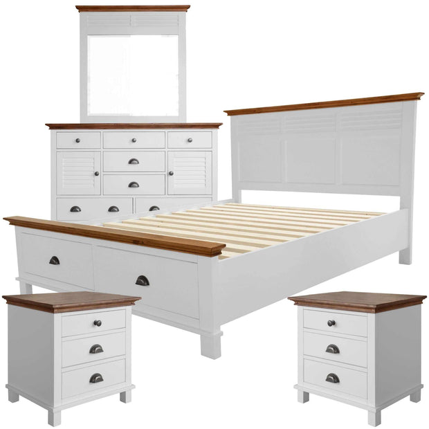 Hampton Style Bedroom Set 