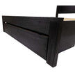 king bed frame black