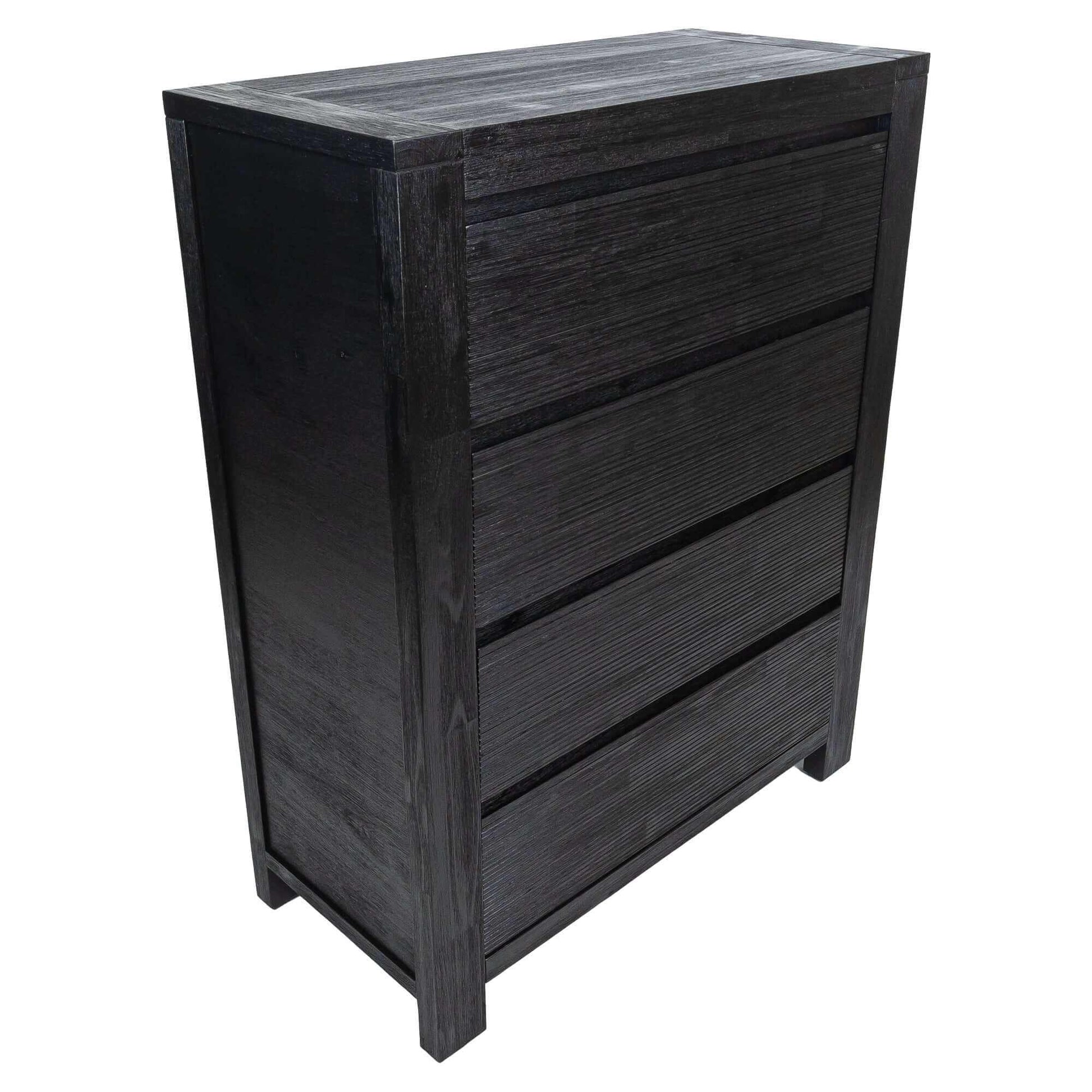 Tofino 3pc Black Bedroom Furniture Set