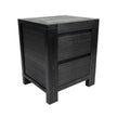 Dresser and nightstand Set Black