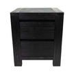 bedside table with 2 drawer