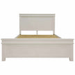 white queen size bed frame