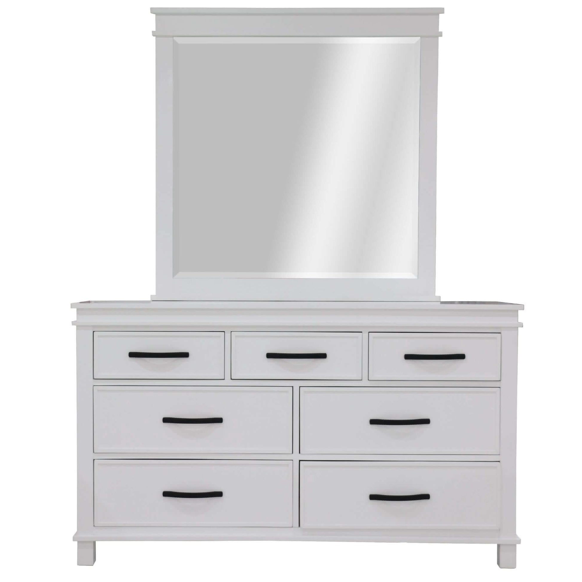 Lily White Dresser And Nightstand Set 4pc Bedroom Set