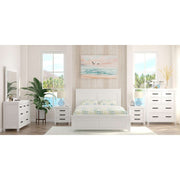 Lily 5pc Queen Bed Suite Bedroom Furniture Set - White