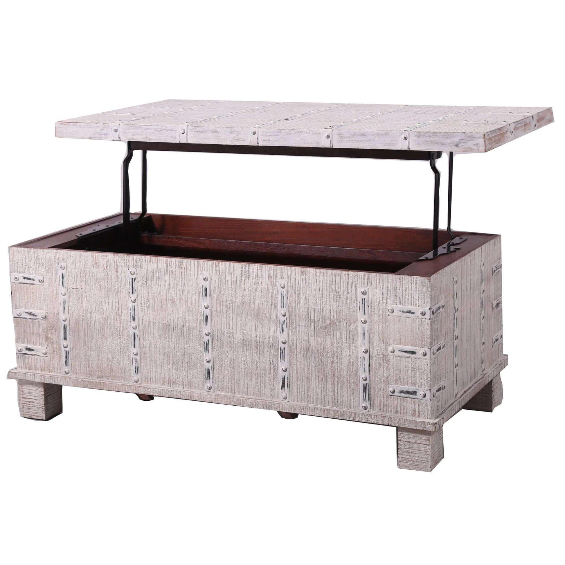 Daksh Solid Mango Wood Handmade Coffee Table