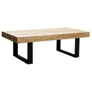 Ethan Oak Coffee Table 130cm - Natural