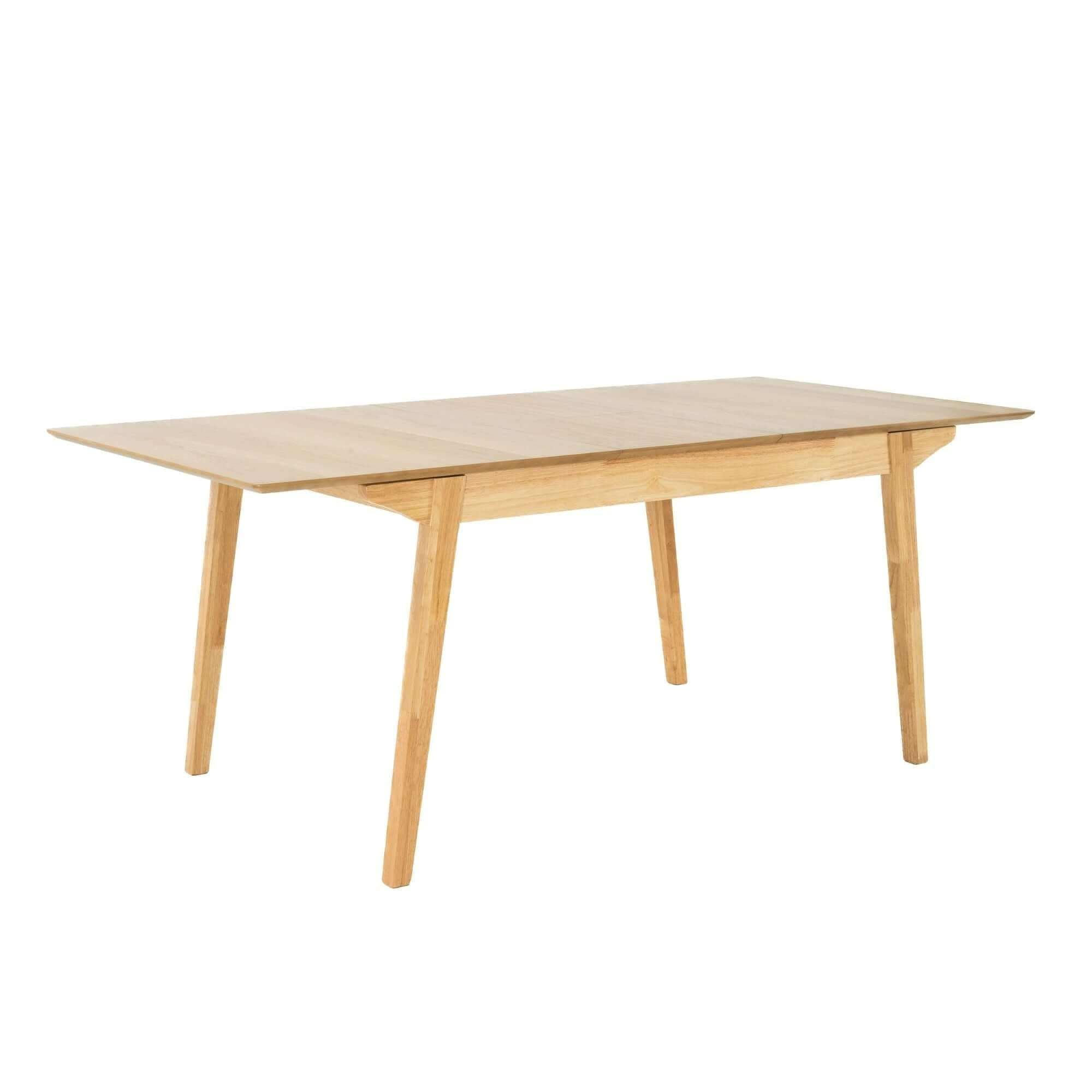 Cusco 150cm - 190cm Extendable Dining Table Scandinavian Style Solid R