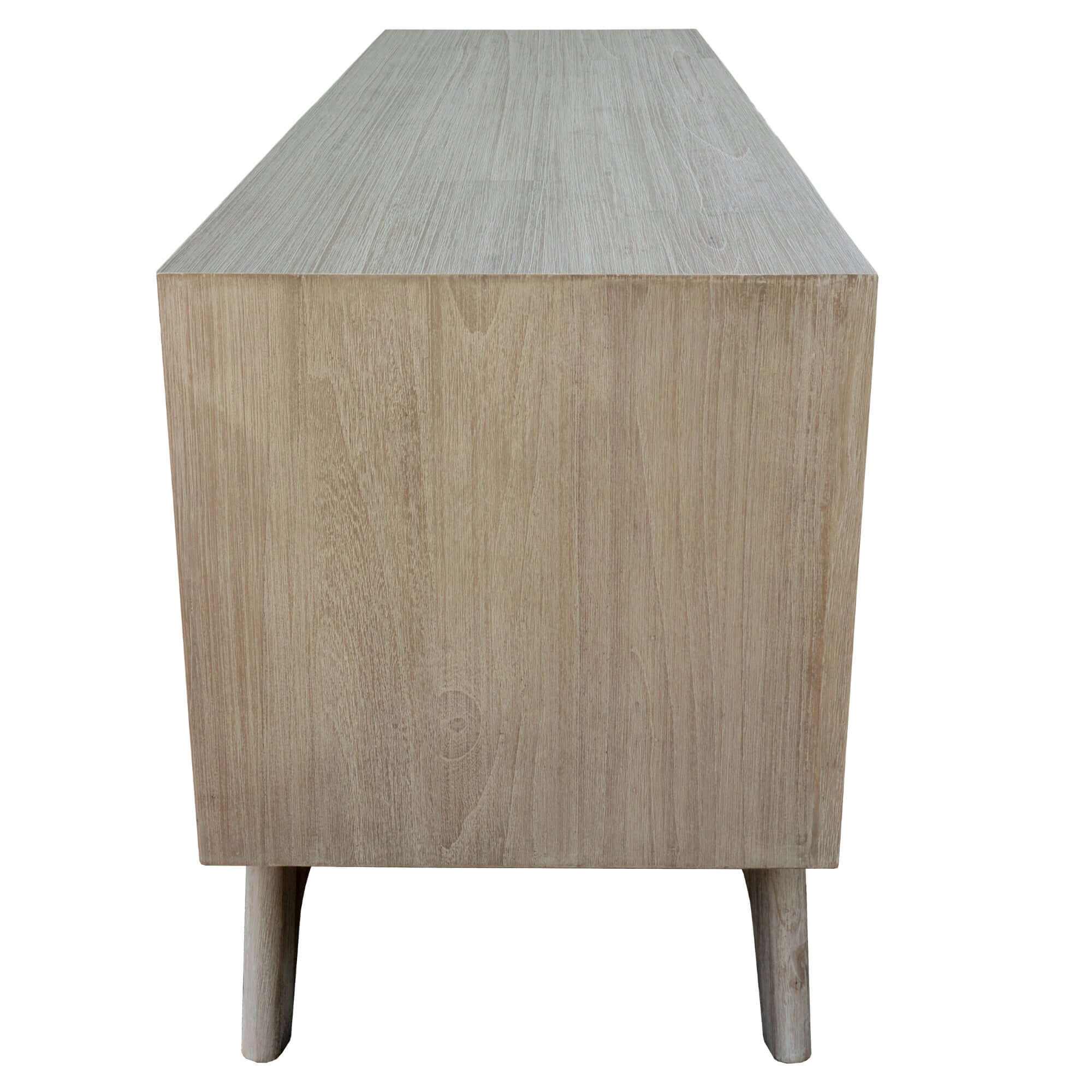 Tyler 166cm Modern Entertainment Center 2 Door - Brushed Smoke