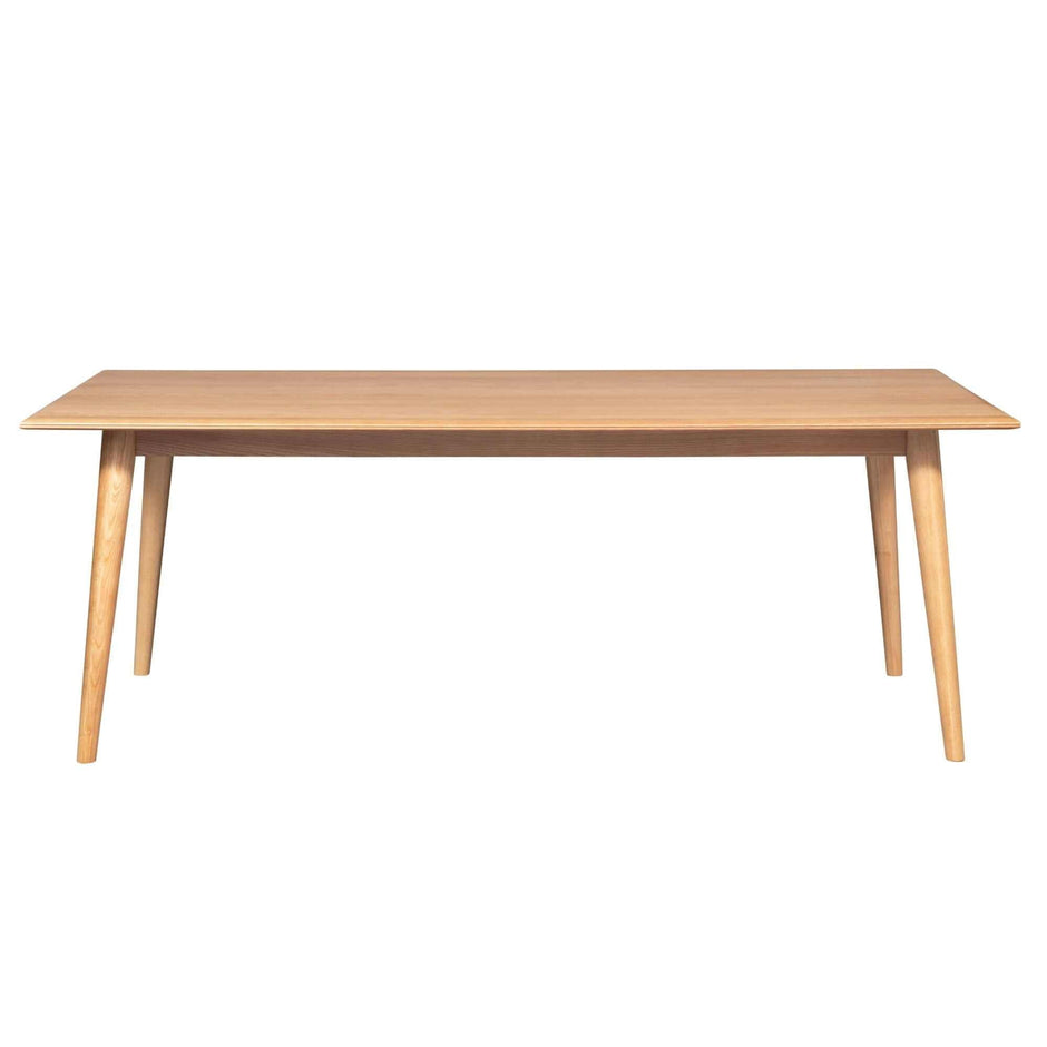 solid ash dining table