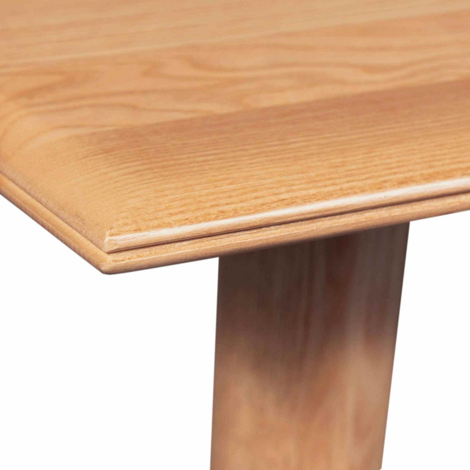 solid ash dining table