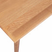 solid ash dining table