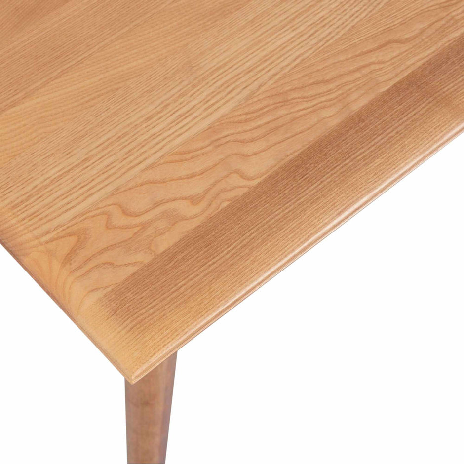 solid ash wood dining table