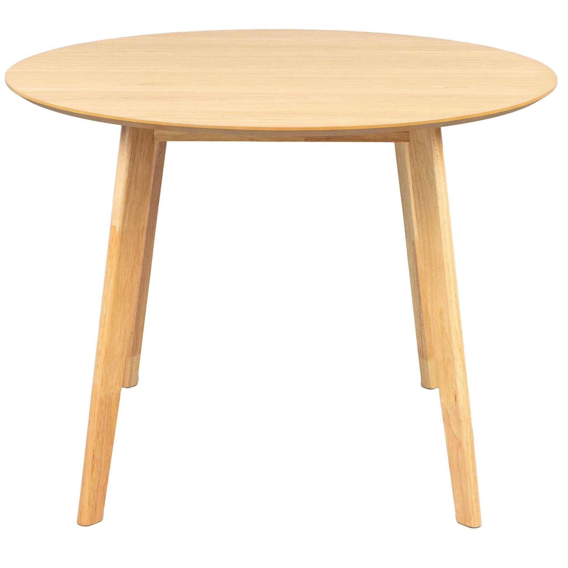 Oscar 5pc Dining Set Scandinavian Style Round Table and Chairs