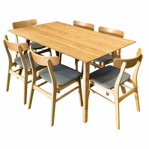 scandinavian dining table and chairs