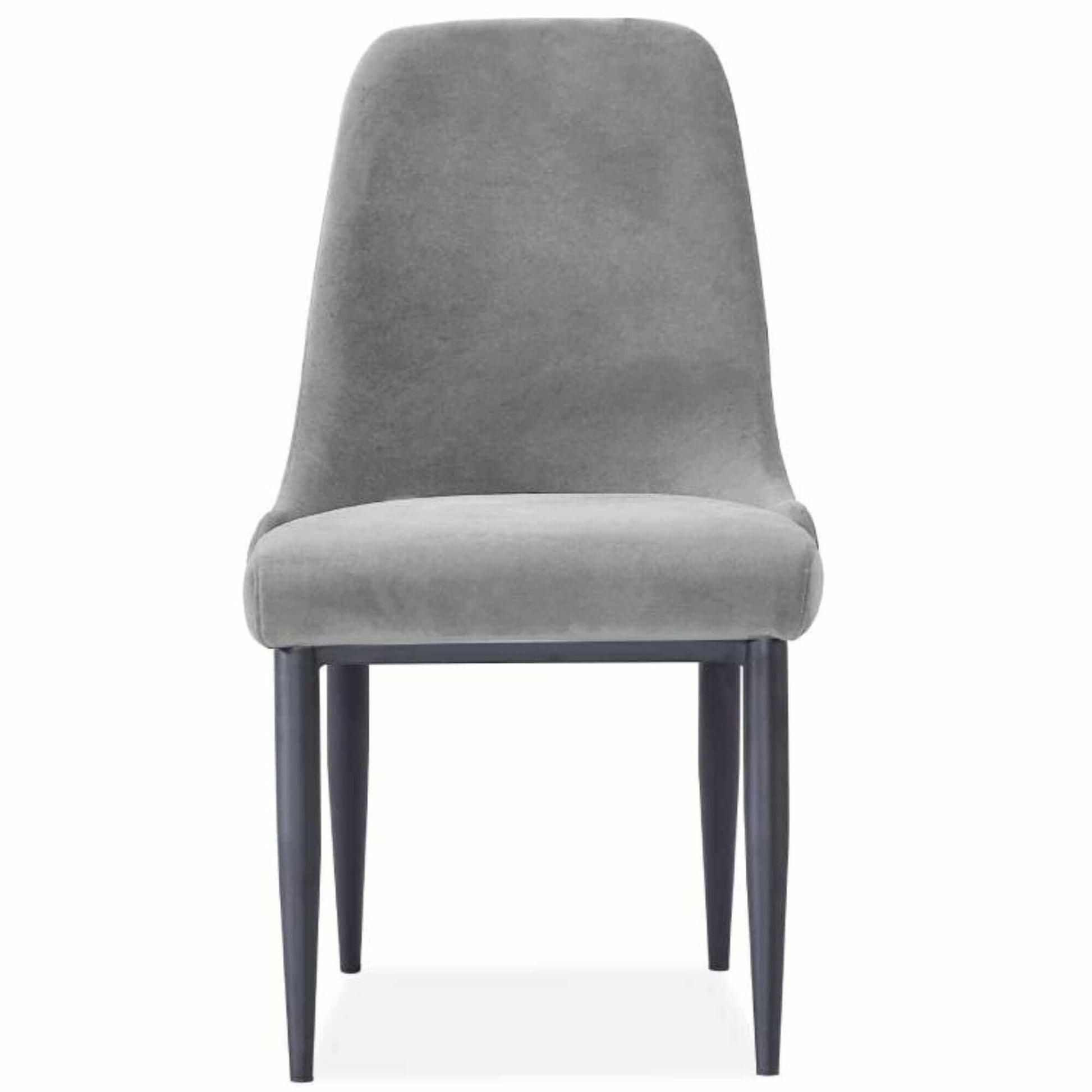 Eva Mid Century Dining Chair Set of 4 - Grey