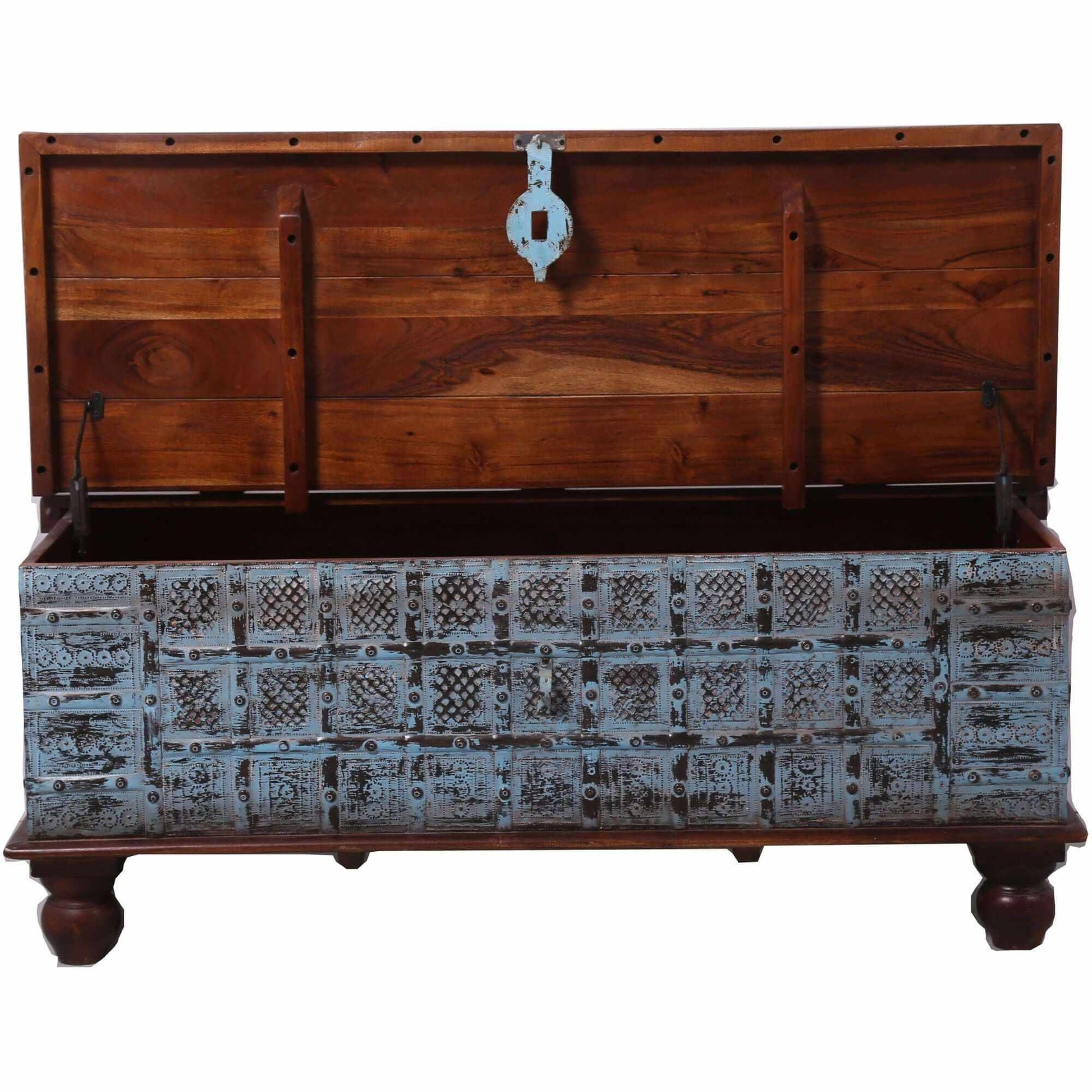 Konark Antique Handcrafted Mango Wood Coffee Table