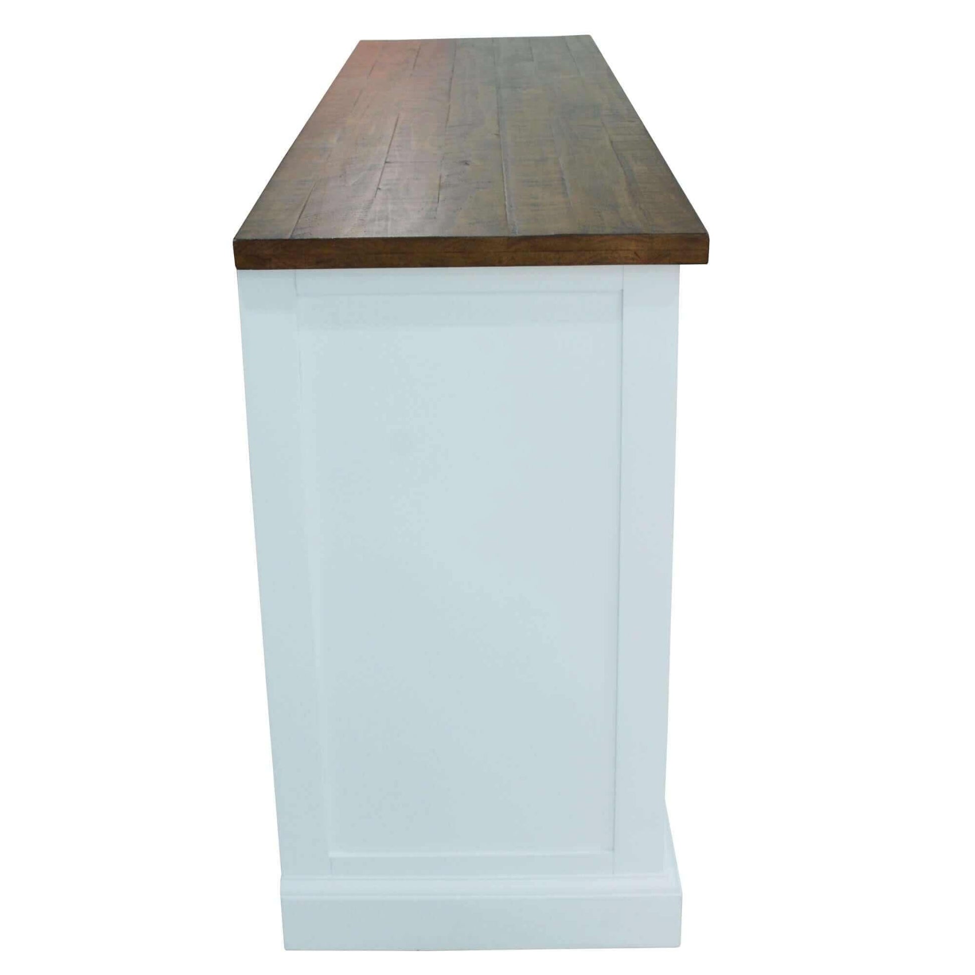 Norah Solid Acacia Timber Sideboard Buffet Table 165cm 2 Door 3 Drawer
