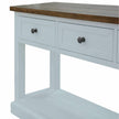 hampton style console table