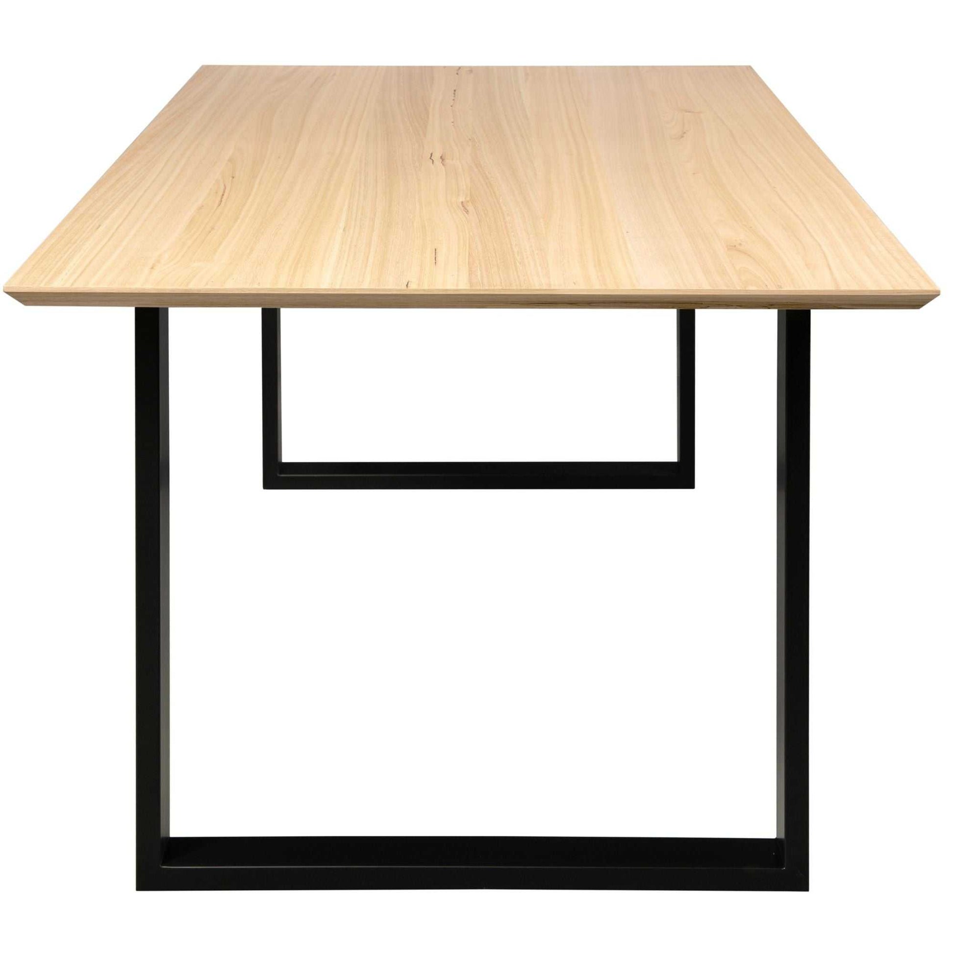Aconite Solid Messmate Timber 9pc 210cm Dining Table And 8 Chair