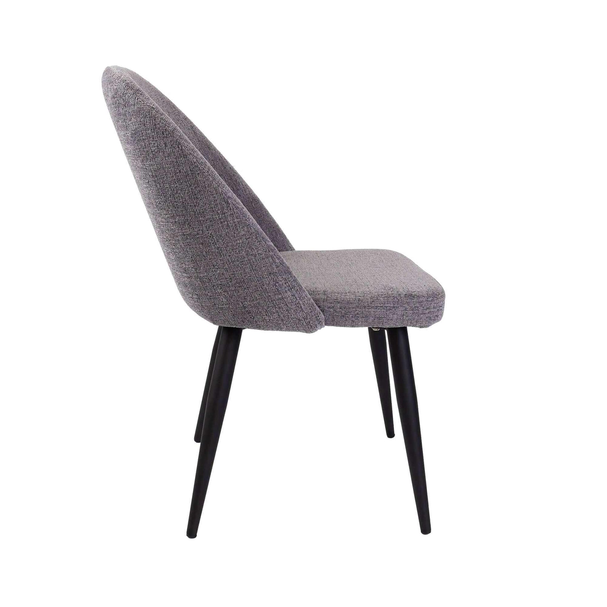 Erin Mid Century Modern Chair Set of 2 - Fog