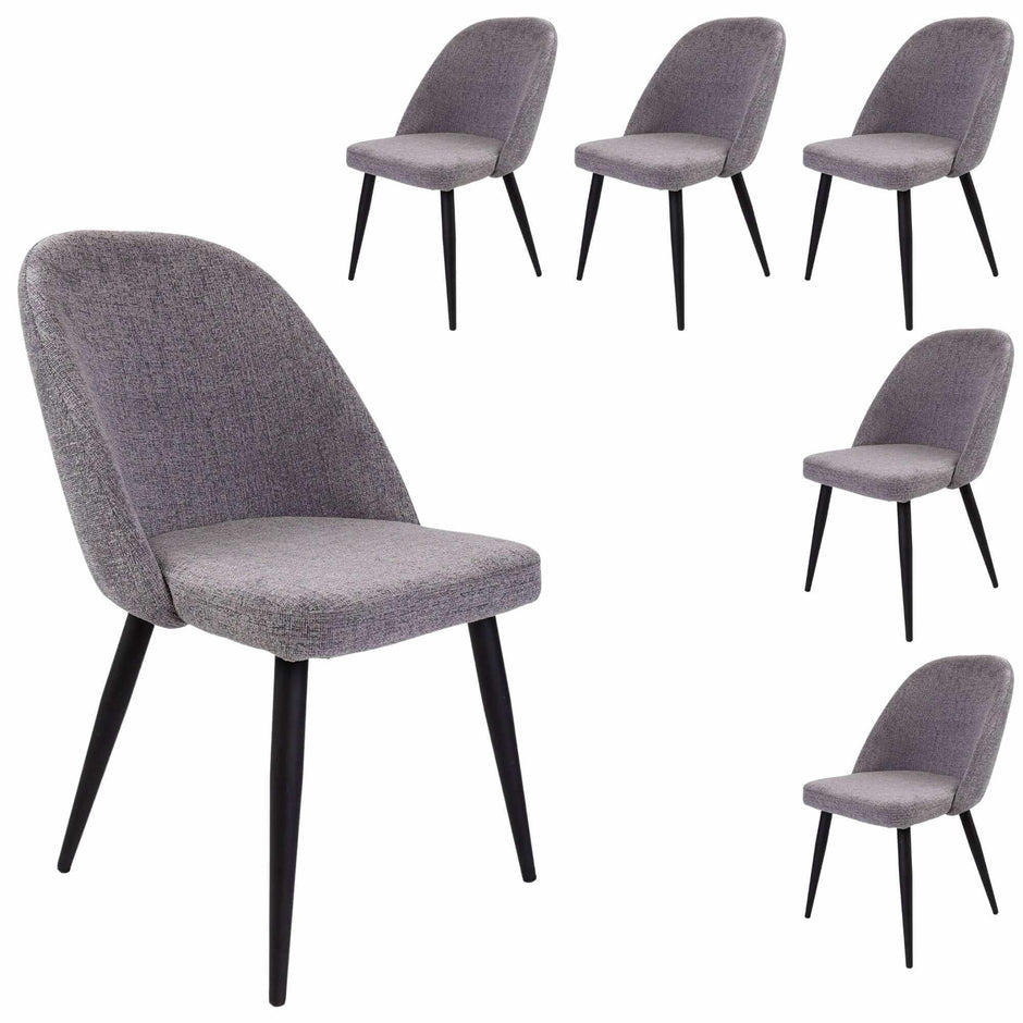 mid century modern dining chairs set of 6