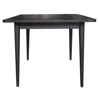 Claire Solid Oak Dining Table 180cm - Black