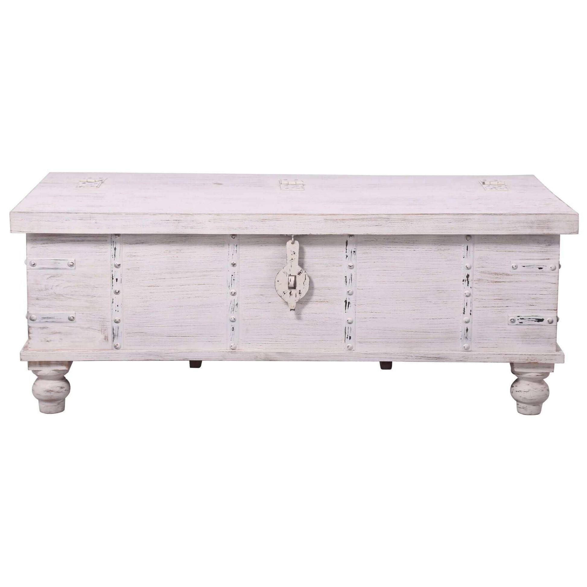 Surya Handcrafted Coffee Table Solid Mango Wood