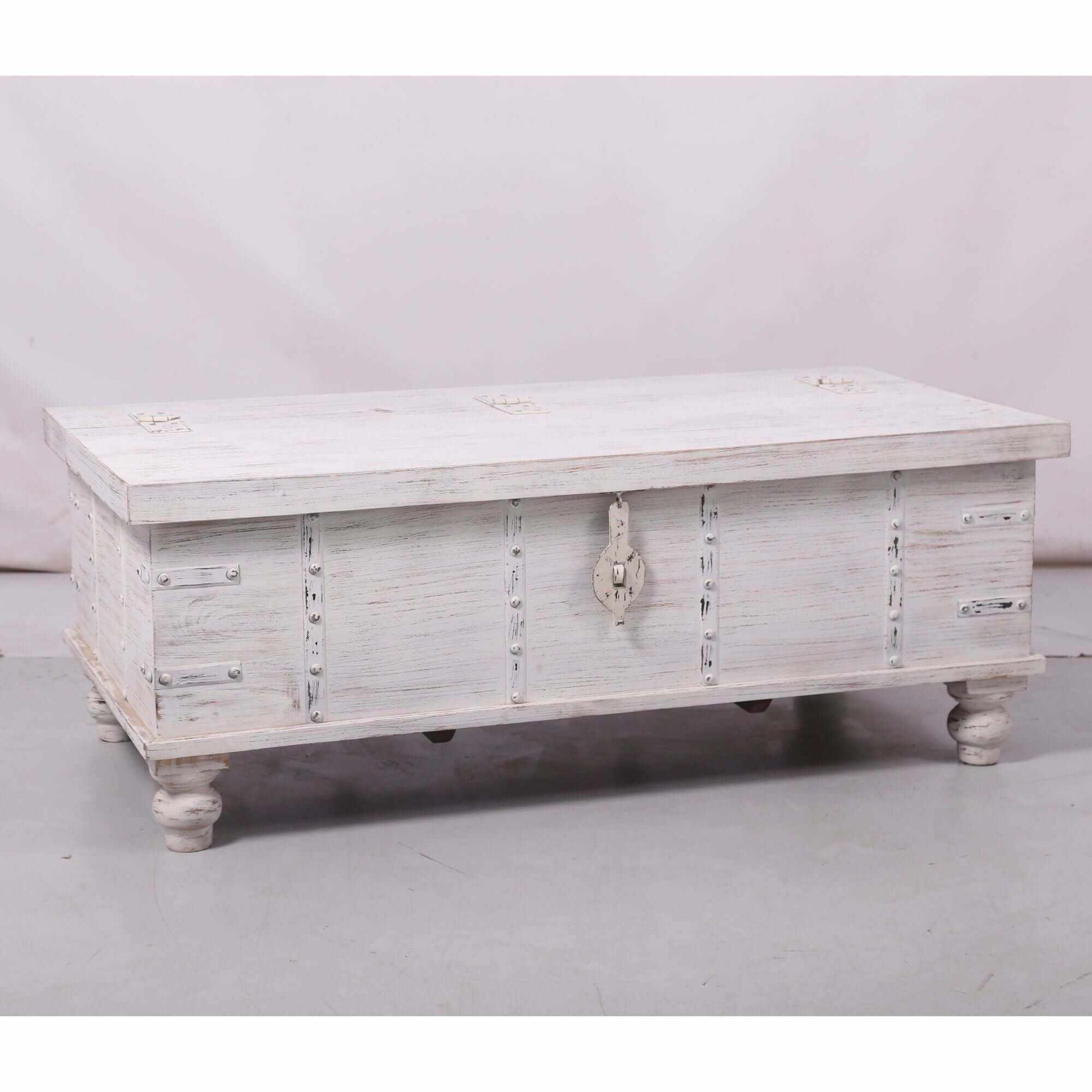 Surya Handcrafted Coffee Table Solid Mango Wood