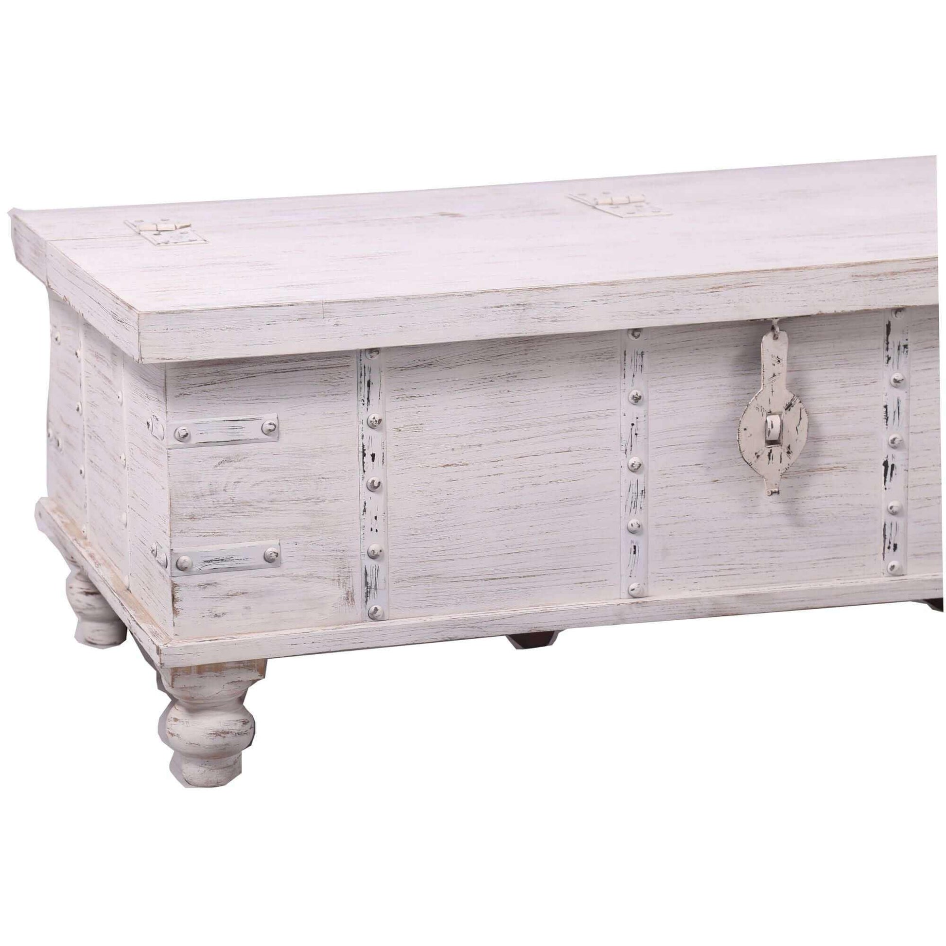 Surya Handcrafted Coffee Table Solid Mango Wood