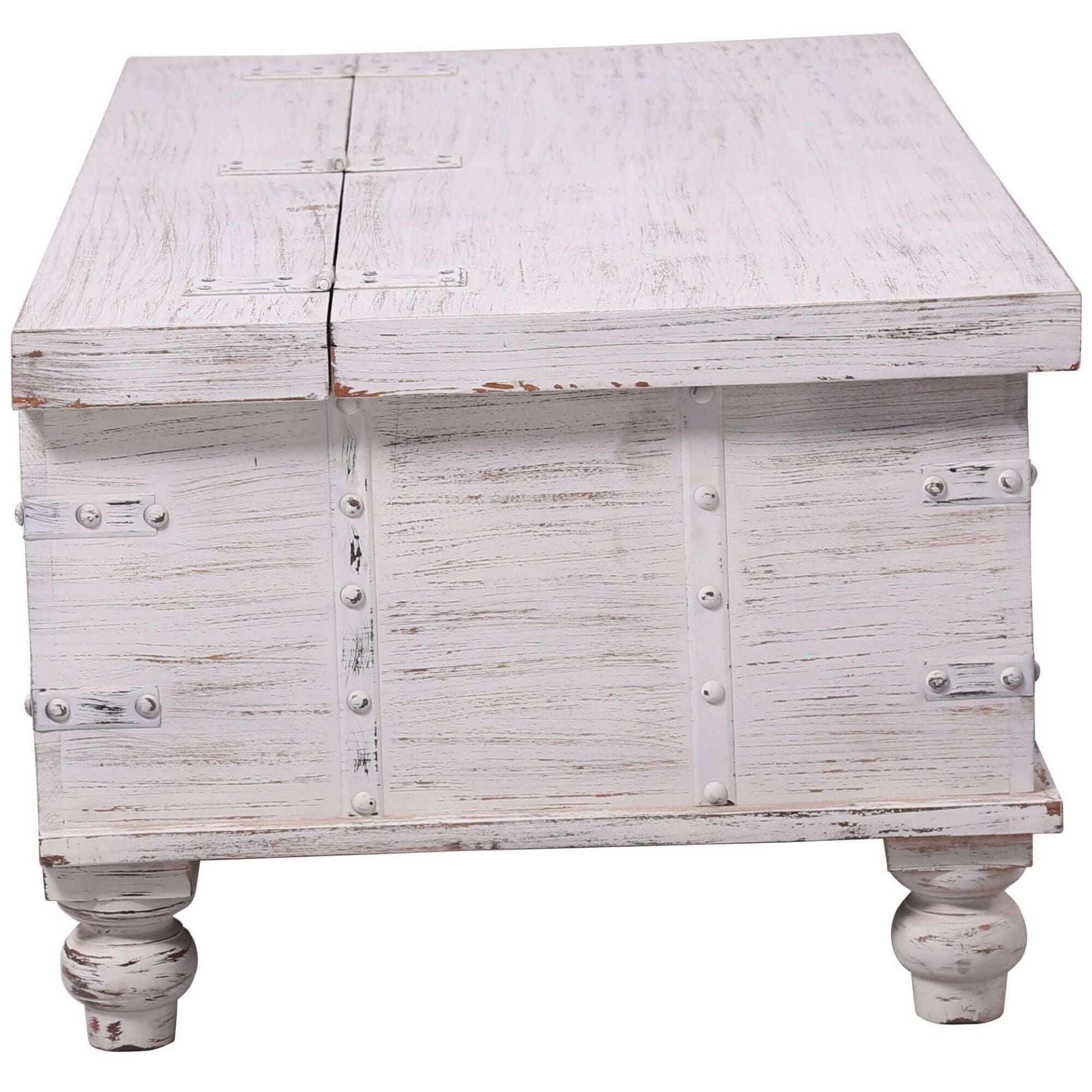 Surya Handcrafted Coffee Table Solid Mango Wood