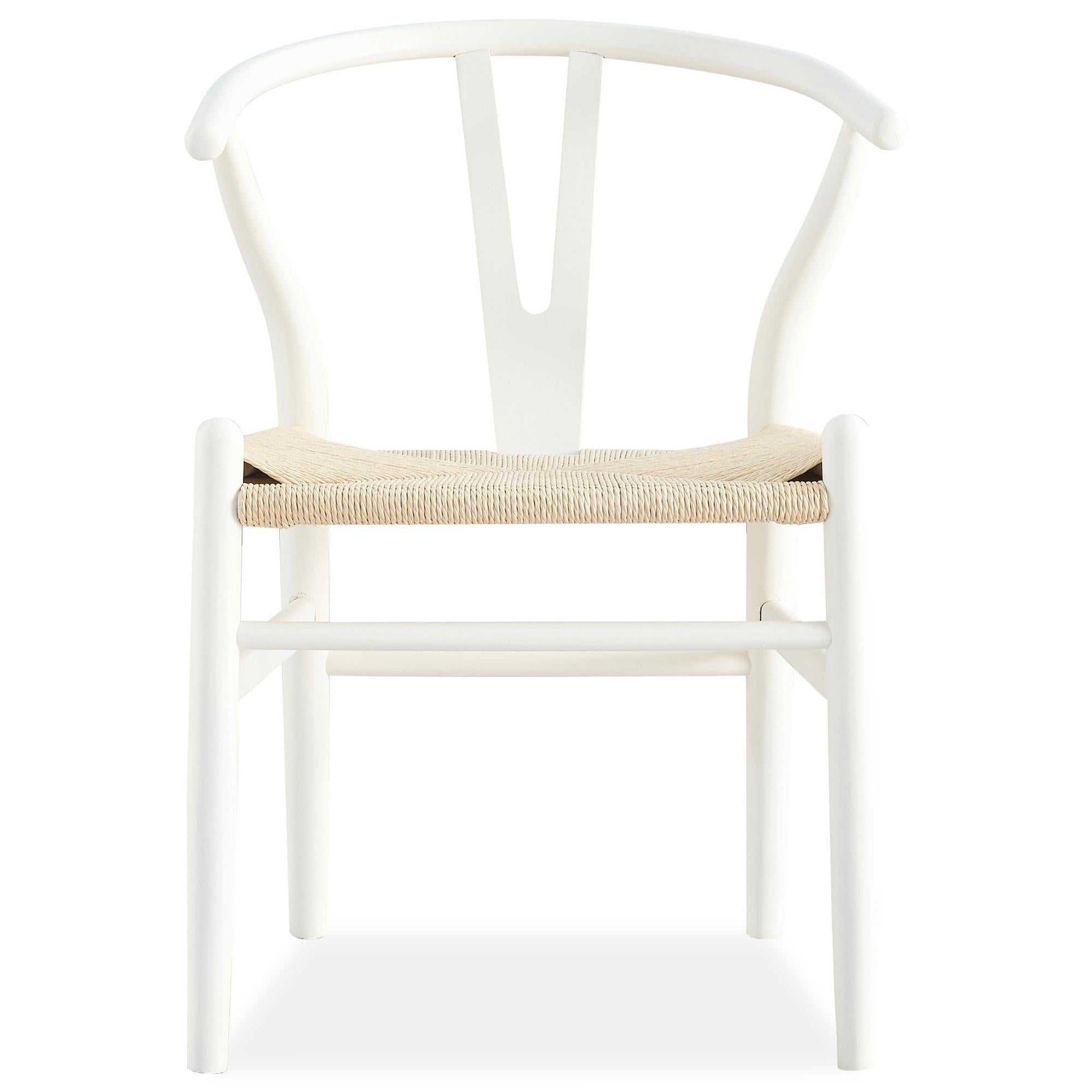 Anemone  Set of 6 Wishbone Dining Chair Beech Timber Replica Hans Weng