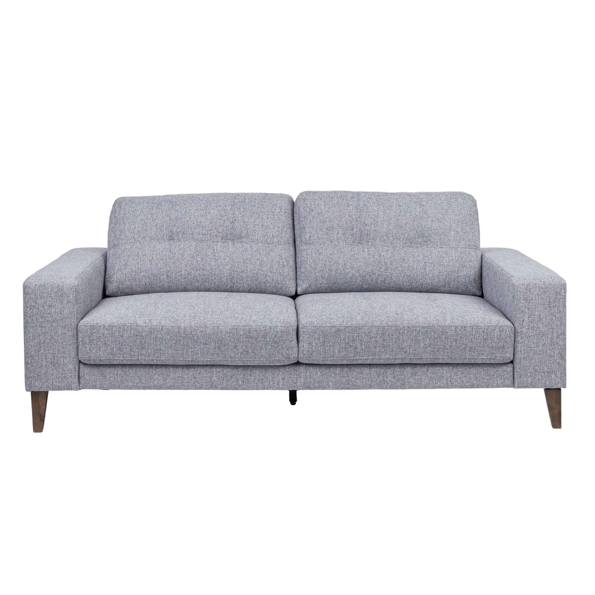 Juliet 2 3 Seater Sofa Set Soft Fabric Upholstered Lounge Grey