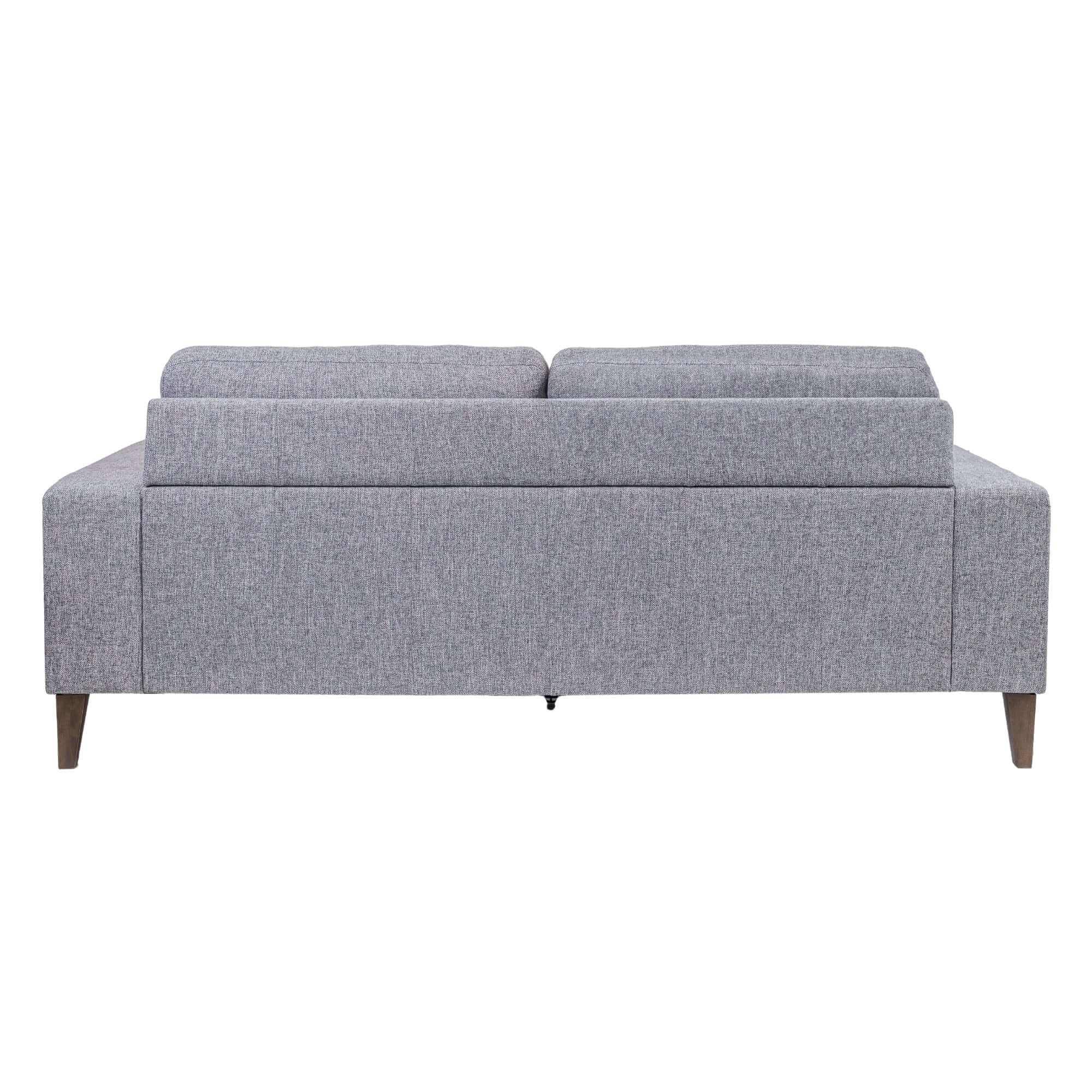 Juliet 2 + 3 Seater Sofa Set Soft Fabric Upholstered Lounge Couch Grey