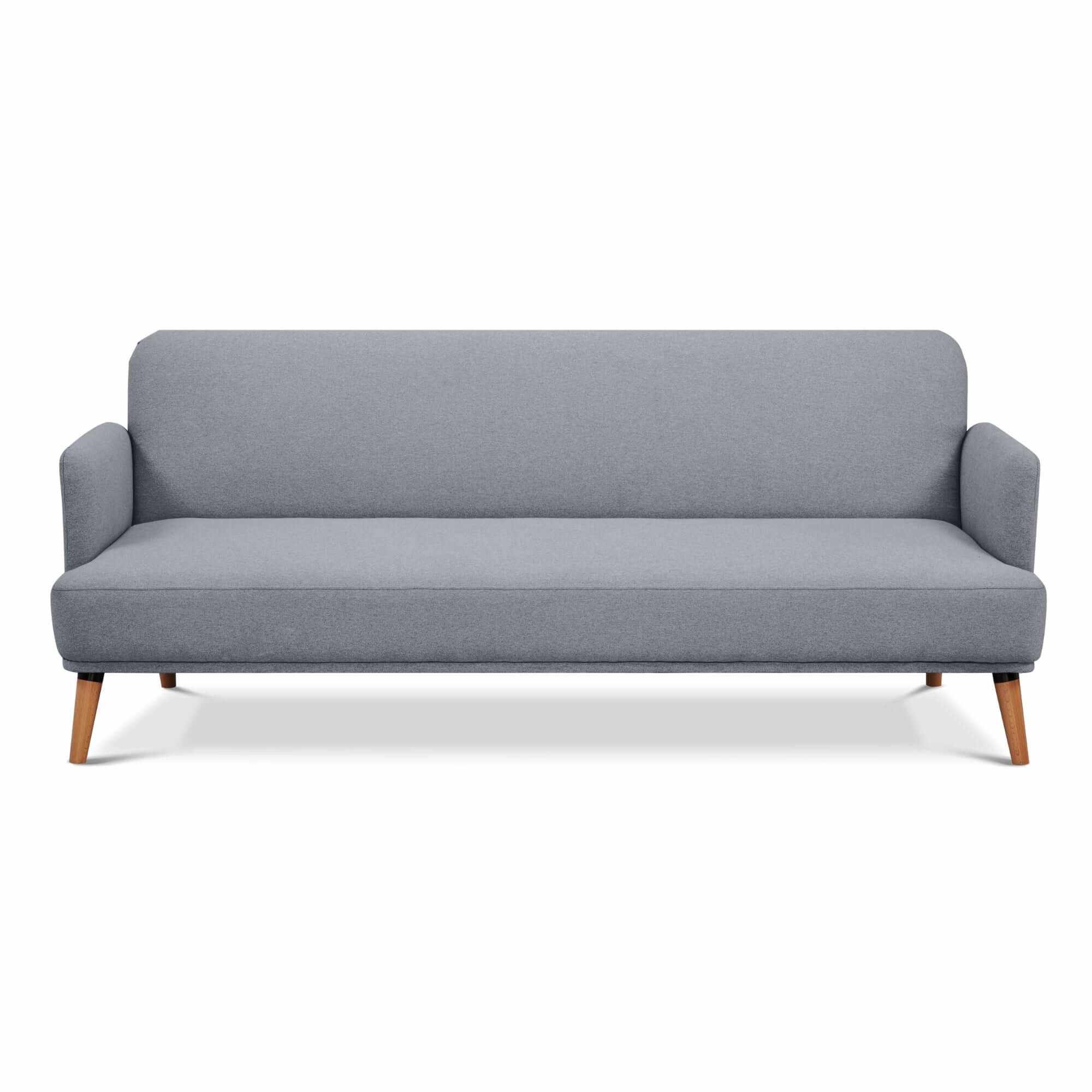 sofa bed grey 3 seater