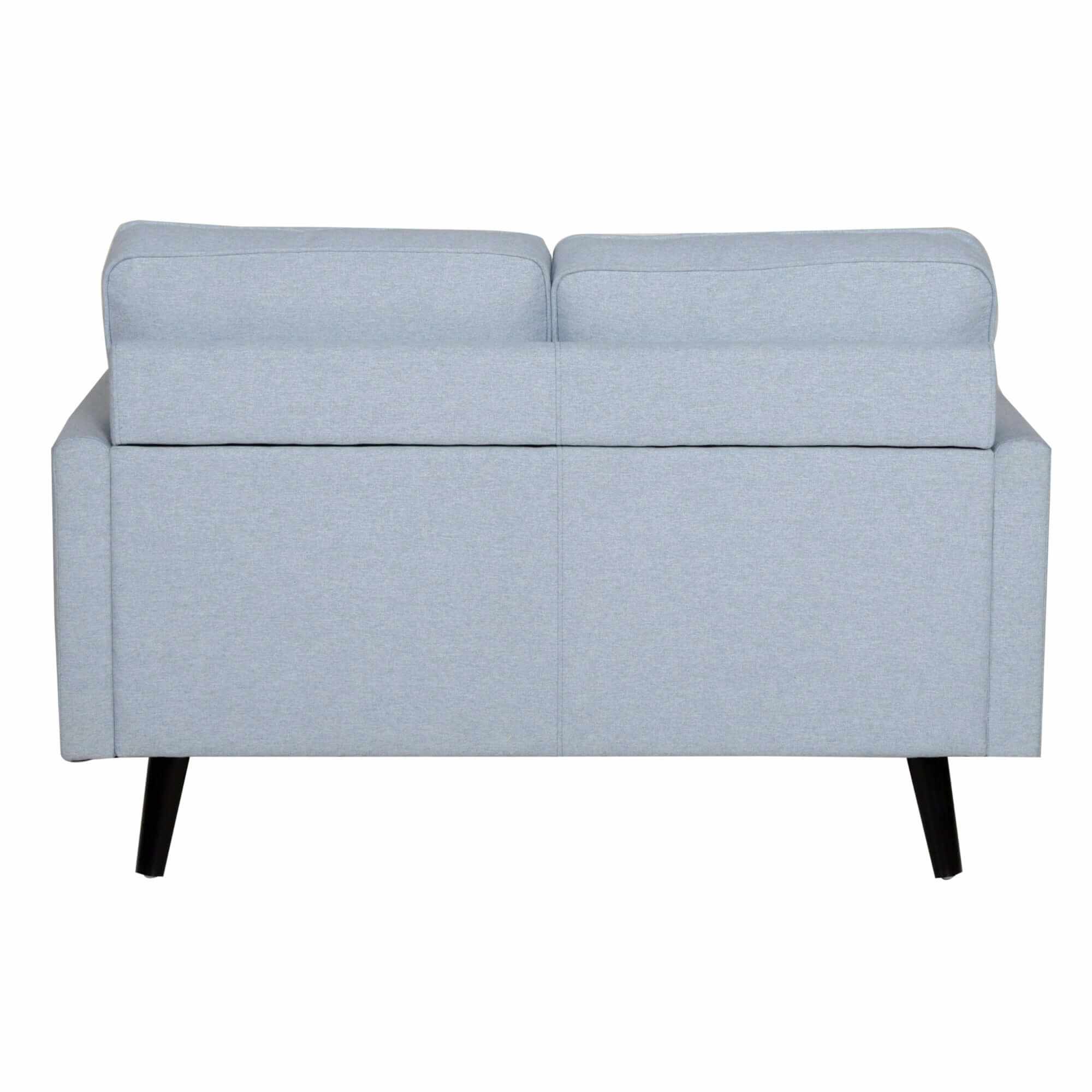 Lexi 2 + 2.5 Seater Fabric Upholstered Lounge Sofa Set - Light Blue