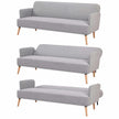 grey three seater couch