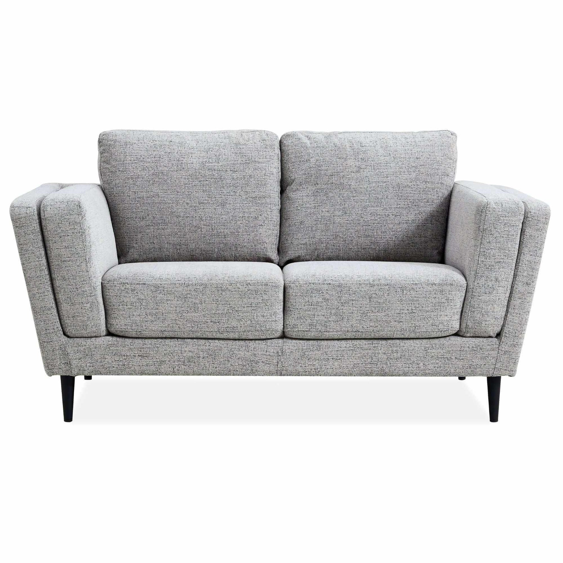 Skylar Sofa Set 3+2 Seater Upholstered Couch - Pepper