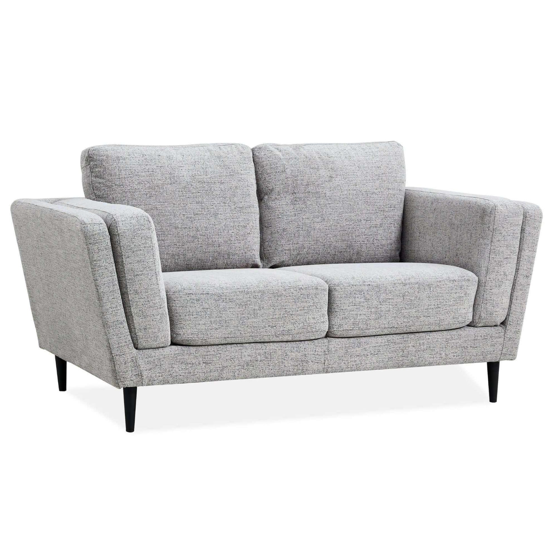 Skylar Sofa Set 3+2 Seater Upholstered Couch - Pepper